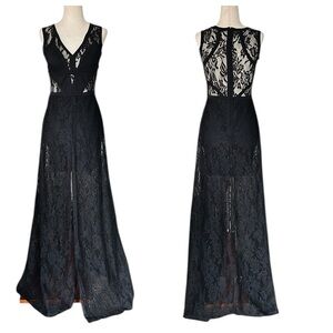Spy Zone Exchange Mini dress with Lace Maxi Overlay
